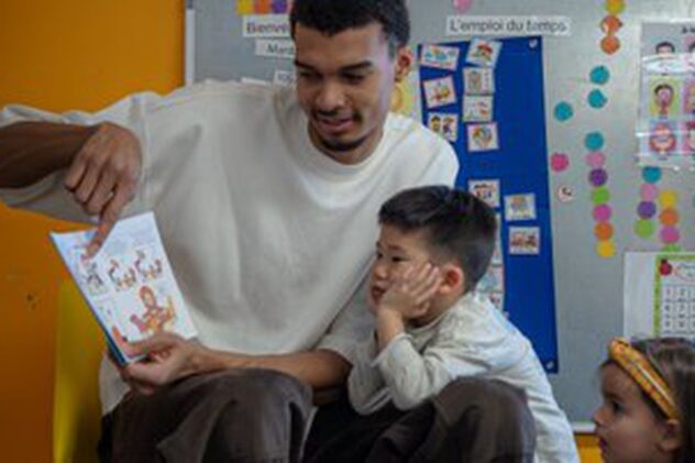 Open Thread: Victor Wembanyama takes a trip to the International School of San Antonio