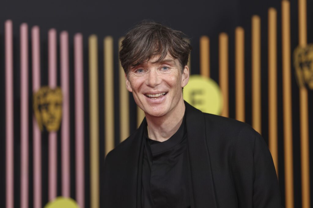 'Oppenheimer' aims for a record haul as stars shine at the British Academy Film Awards