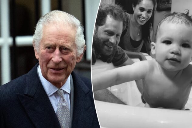 Prince Harry ‘to take Archie and Lilibet to visit cancer-stricken King Charles’