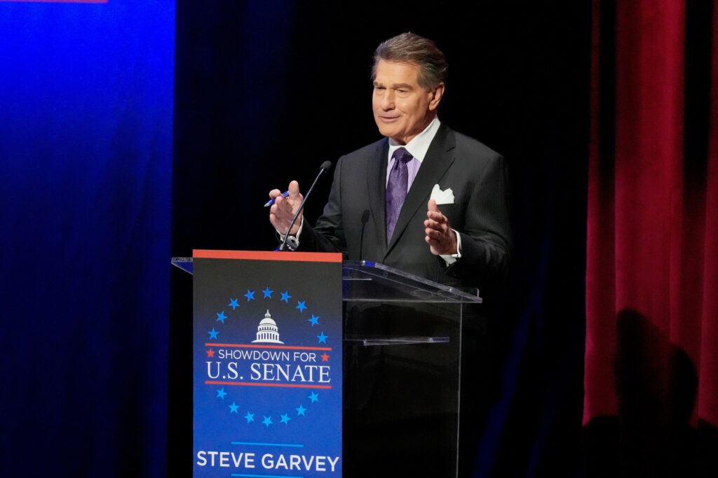 Prominent Democrats duel ex-baseball star Garvey for Feinstein's US Senate seat in California