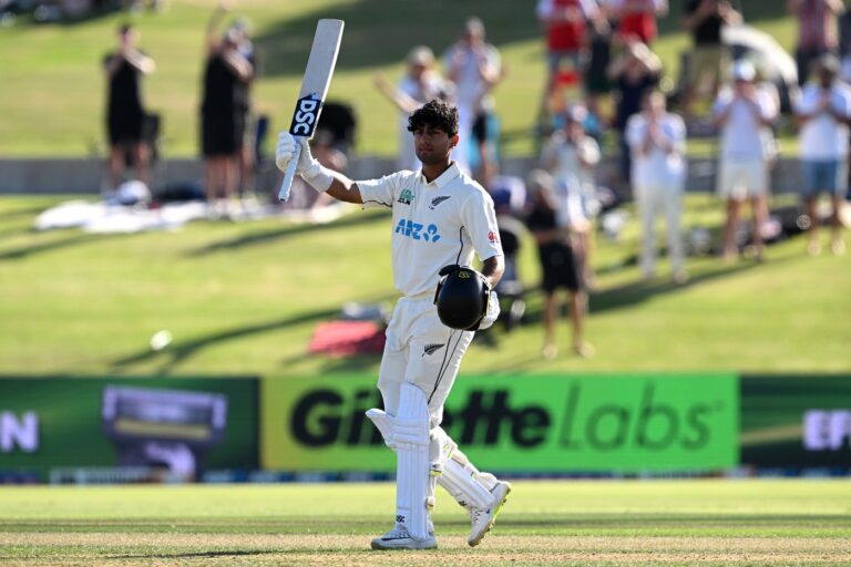 'Pure batting bliss' - Ravindra lauds his 'unbelievable' idol Williamson