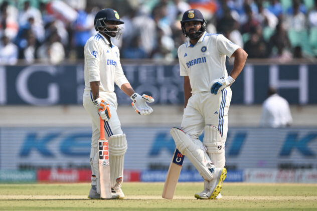 Rohit, Jadeja tons and Sarfaraz's 62 drag India out of trouble on day one