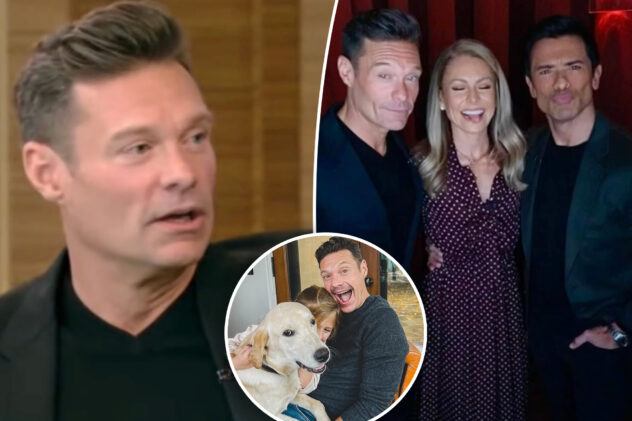 Ryan Seacrest makes surprise ‘Live’ return — and reveals the ‘new love’ in his life