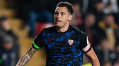 Sevilla 'disgusted' at Ocampos touching incident