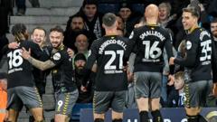 Southampton win at West Brom to go second
