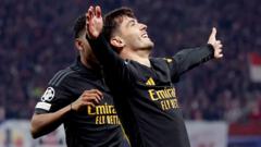 Superb Diaz strike earns Real Madrid win at Leipzig