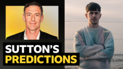 Sutton's Premier League predictions v rapper & Chelsea fan Songer