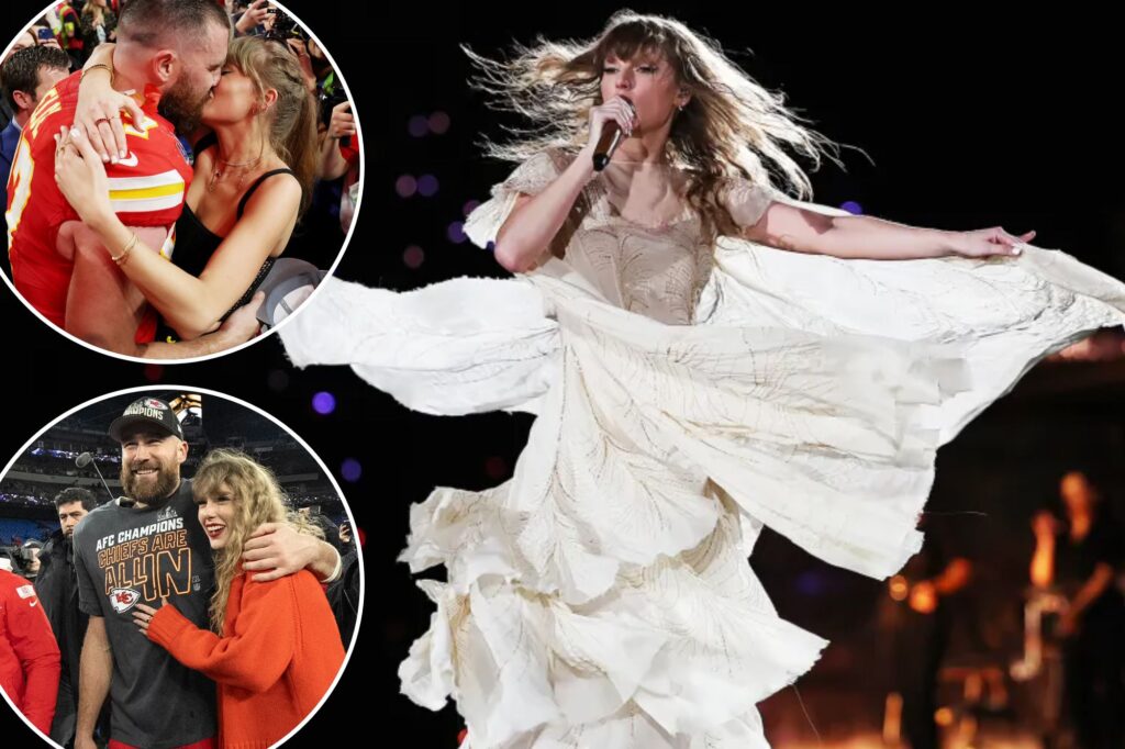 Taylor Swift includes Travis Kelce lyric change at Eras Tour show in Sydney