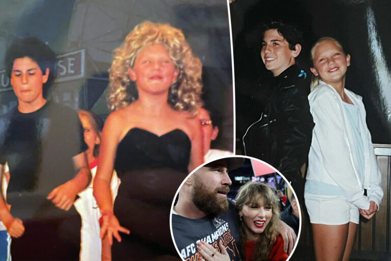 Taylor Swift wears wild wig as Sandy in ‘Grease,’ resurfaced 2000 photos reveal