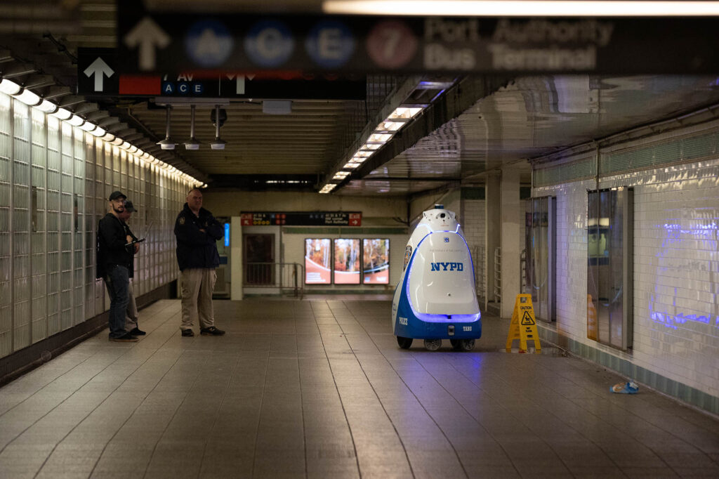 The MTA has a crime epidemic that robots can’t even fix