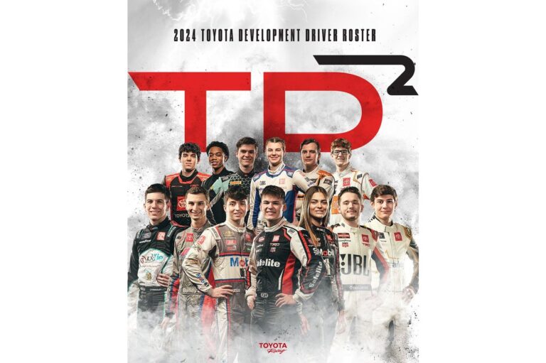 Toyota unveils its 2024 driver development class