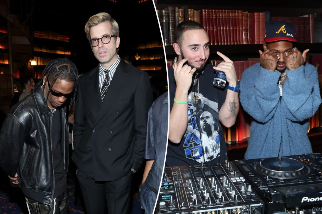 Travis Scott keeps GQ Sports Super Bowl party going despite venue trying to shut it down