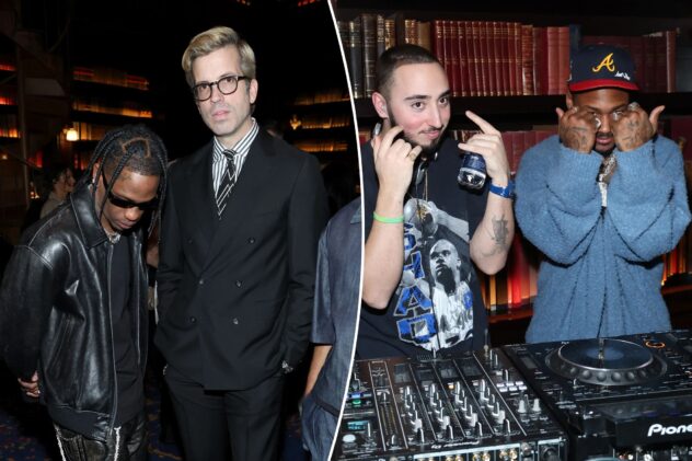 Travis Scott keeps GQ Sports Super Bowl party going despite venue trying to shut it down