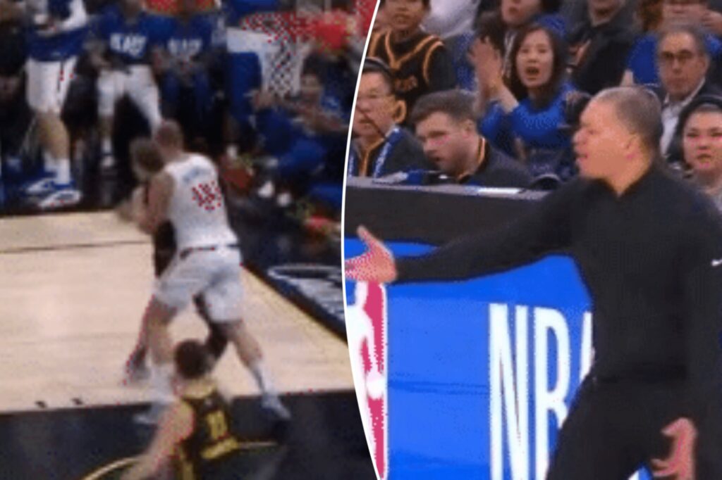 Tyronn Lue ejected after Clippers-Warriors game descends into chaos