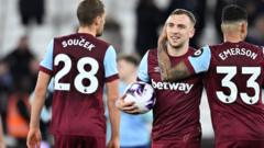 'Unplayable' Bowen will be 'in Southgate's mind'