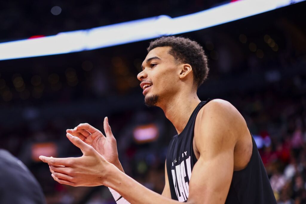 Victor Wembanyama became “the first player in NBA history” multiple times this week