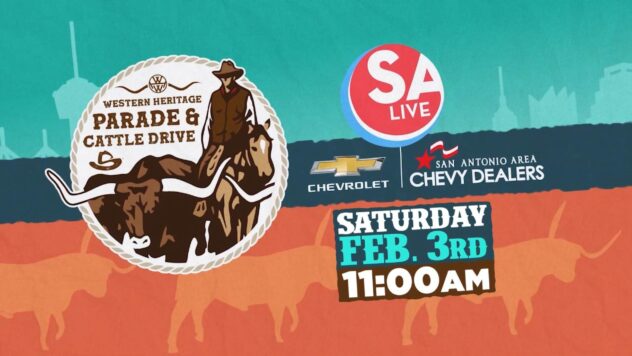 WATCH LIVE: 2024 Western Heritage Parade & Cattle Drive in downtown San Antonio