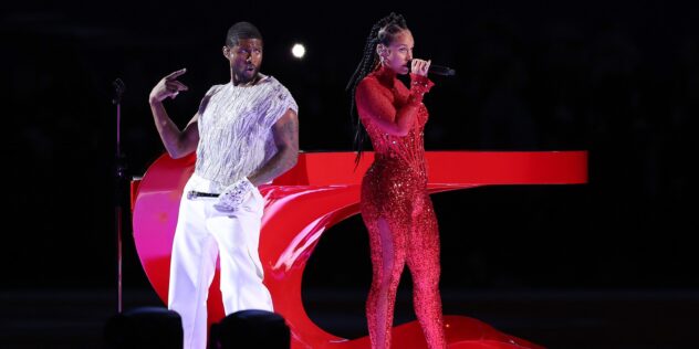 Watch Usher’s 2024 Super Bowl Halftime Show With Alicia Keys, Ludacris, and More