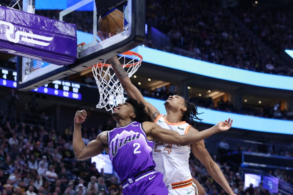 Wemby and Vassell combined for 49 points in loss to Jazz