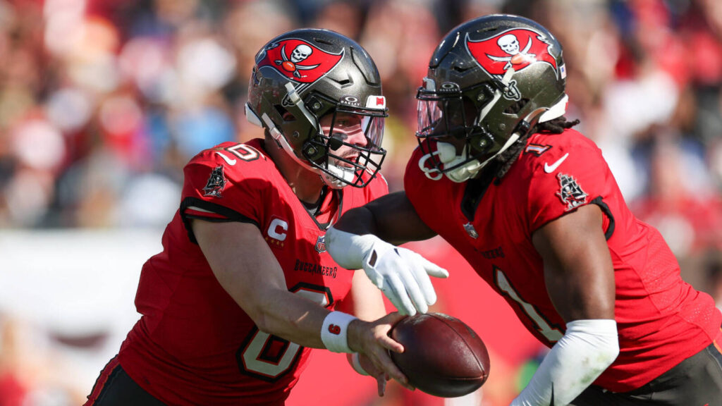 What surprised Buccaneers' Rachaad White about Baker Mayfield