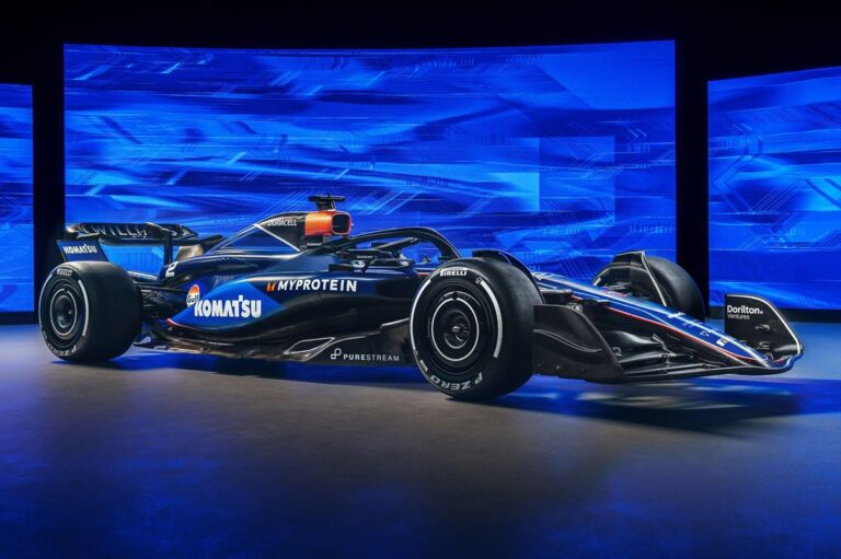 Williams unveils updated livery for 2024 F1 car