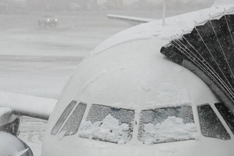 Winter storm hits Northeast, causing difficult driving, closed schools and canceled flights