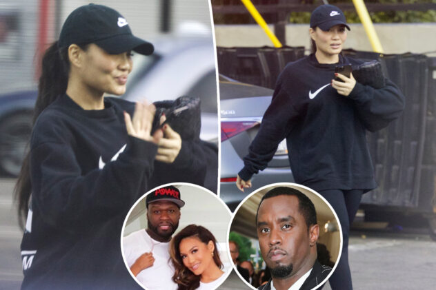 50 Cent’s ex Daphne Joy smiles in first sighting since being named an alleged sex worker for Sean ‘Diddy’ Combs