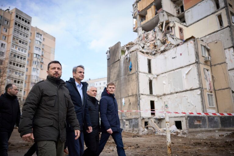 A blast rocks the Ukrainian city of Odesa during a visit by Zelenskyy and Greece's prime minister