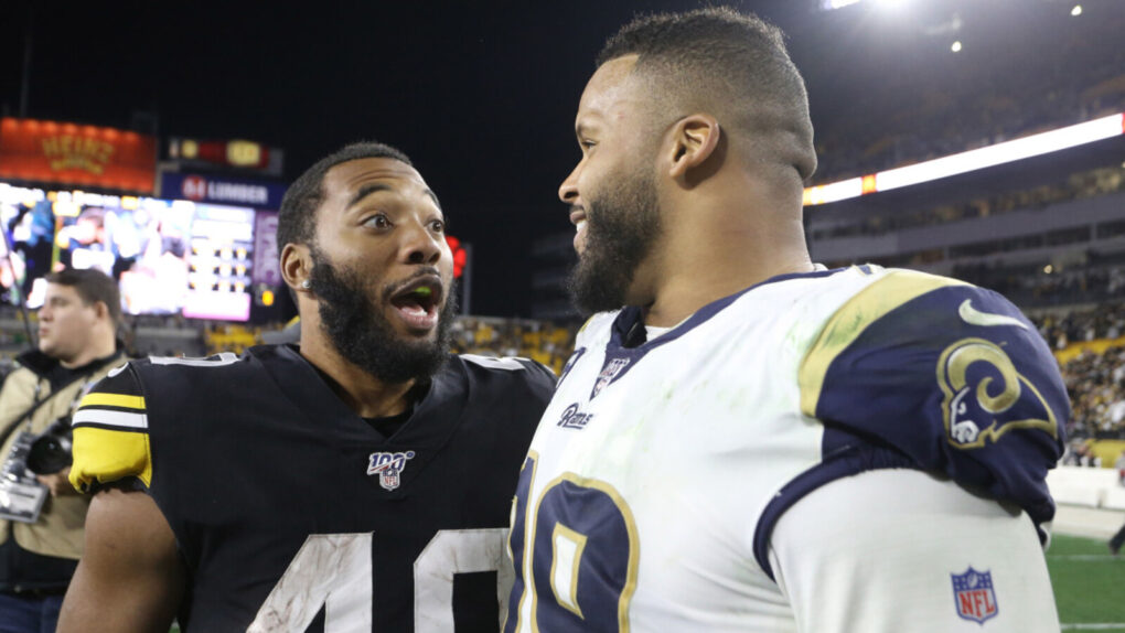 Aaron Donald addresses speculation that he would come out of retirement to join the Steelers