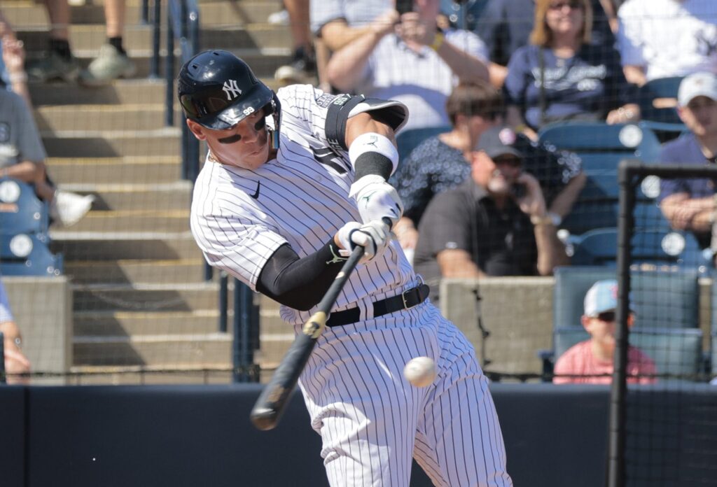 Aaron Judge may not be ready for Yankees Opening Day after swing discomfort
