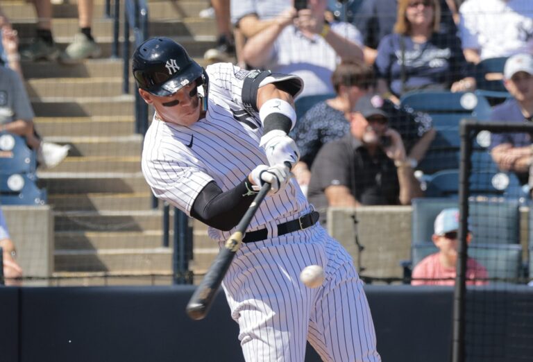 Aaron Judge may not be ready for Yankees Opening Day after swing discomfort