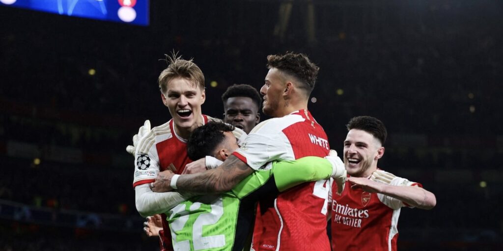 Arsenal 1-0 Porto (4-2 pens): Raya makes the saves as Gunners hold their nerve