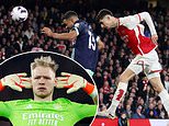 Arsenal 2-1 Brentford: Kai Havertz's late header spares Aaron Ramsdale's blushes after his earlier HOWLER and hands the Gunners a victory that sends them top of the Premier League