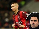 Arsenal and Tottenham 'eye up 15-year-old AC Milan star' as North London rivals prepare to go head-to-head for wonderkids' signature as he stars in Serie A