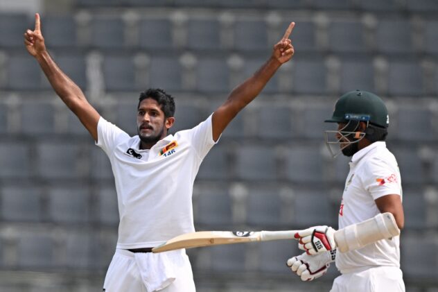 Asitha Fernando to replace injured Kasun Rajitha for Chattogram Test