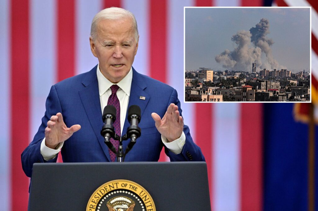 Biden should draw red lines for Hamas — not Israel