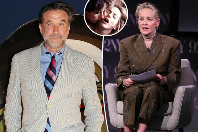 Billy Baldwin claps back at Sharon Stone, threatens actress over ‘Sliver’ movie producer sex claims: She’s ‘hurt’ I ‘shunned her’