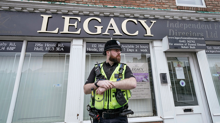 British police remove 34 bodies from England funeral home; 2 arrested for fraud, preventing burial