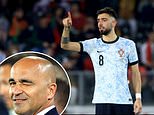 Bruno Fernandes leaves Portugal camp early after the Man United captain shines in friendly win against Sweden... with Man City's Bernardo Silva and Ruben Dias among stars sent home