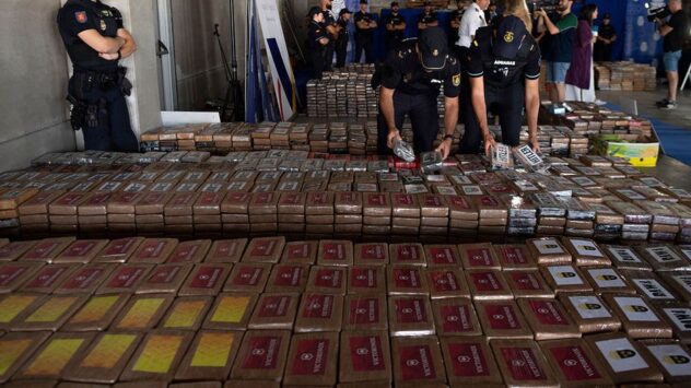 Bulgarian authorities seize $6.8M worth of cocaine hidden in banana shipment from Ecuador