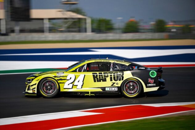 Byron holds off late charge from Bell to win NASCAR Cup race at COTA