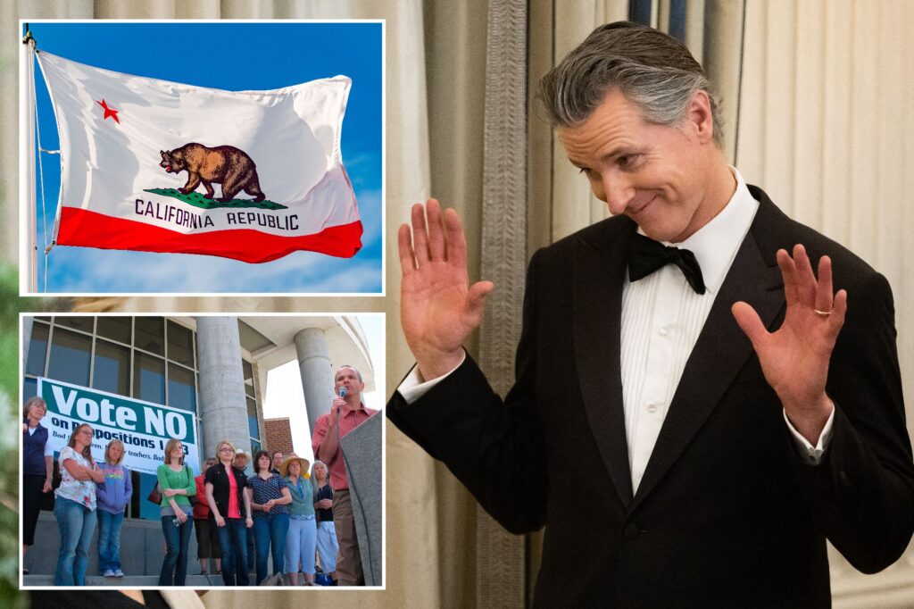California Gov. Gavin Newsom’s very bad month