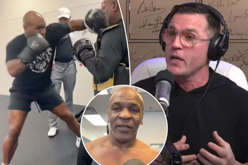 Chael Sonnen accuses Mike Tyson of faking training video for Jake Paul fight