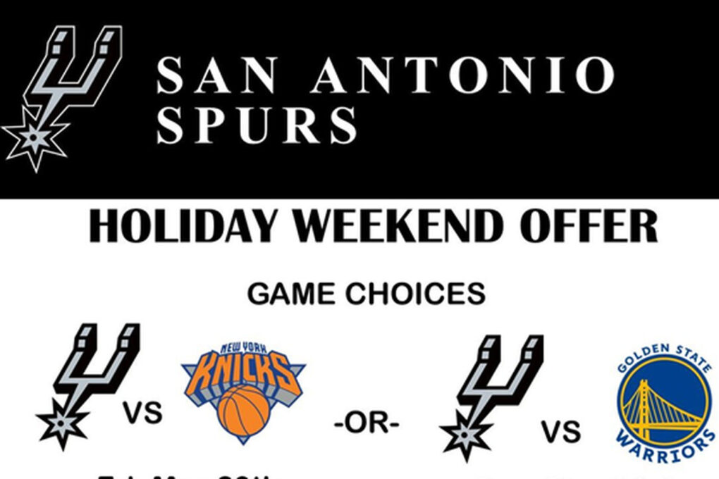 Come see the Spurs with Pounding The Rock this weekend