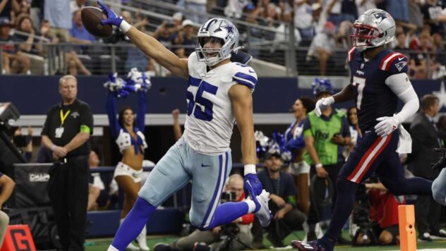 Cowboys release LB Leighton Vander Esch, WR Michael Gallup