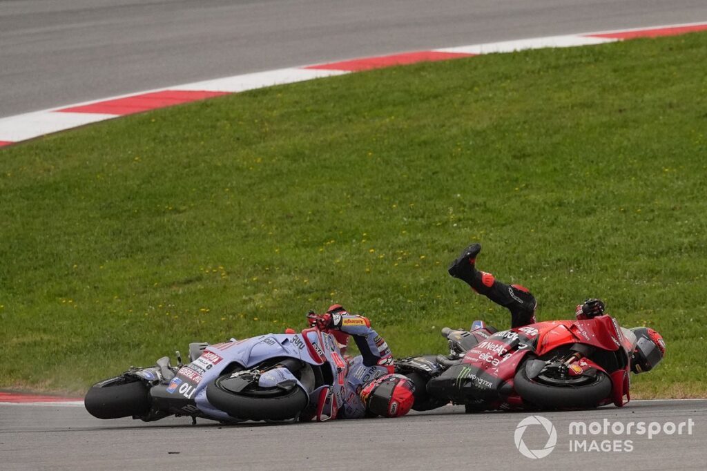 Dall’Igna calls Bagnaia/Marquez Portugal MotoGP clash “very regrettable”