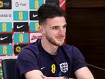 Declan Rice admits he was left 'speechless' after Gareth Southgate appointed him as England captain for Belgium clash... as Arsenal star insists he's proud to be the leader of the pack