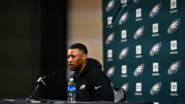 Eagles running back Saquon Barkley says the Houston Texans were his top choice in free agency
