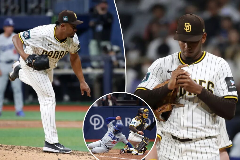 Former Yankees relievers blow lead as Padres lose to Dodgers in MLB South Korea season opener