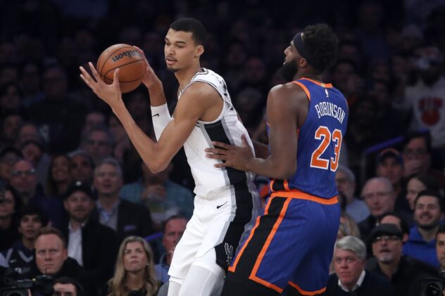 Game Thread: San Antonio Spurs vs New York Knicks